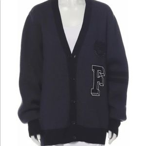 Louis Vuitton Collegiate Wool Cardigan MENS XL